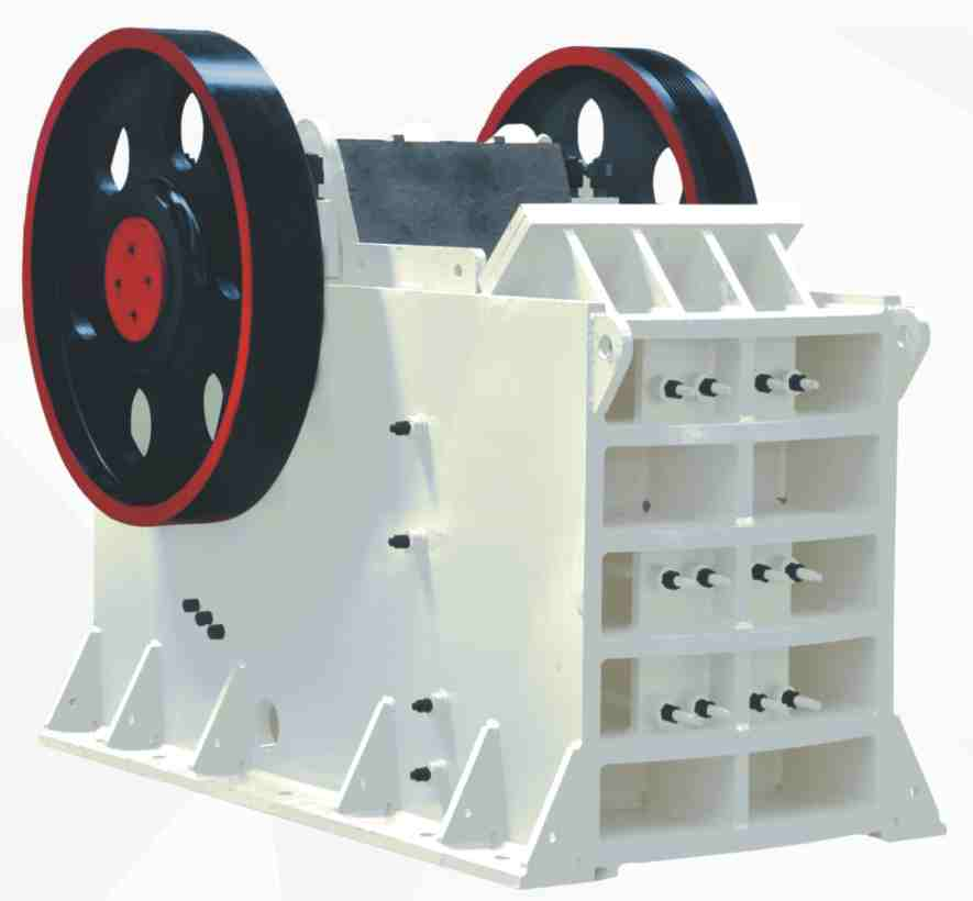 Configuración compacta de chancador de mandíbula