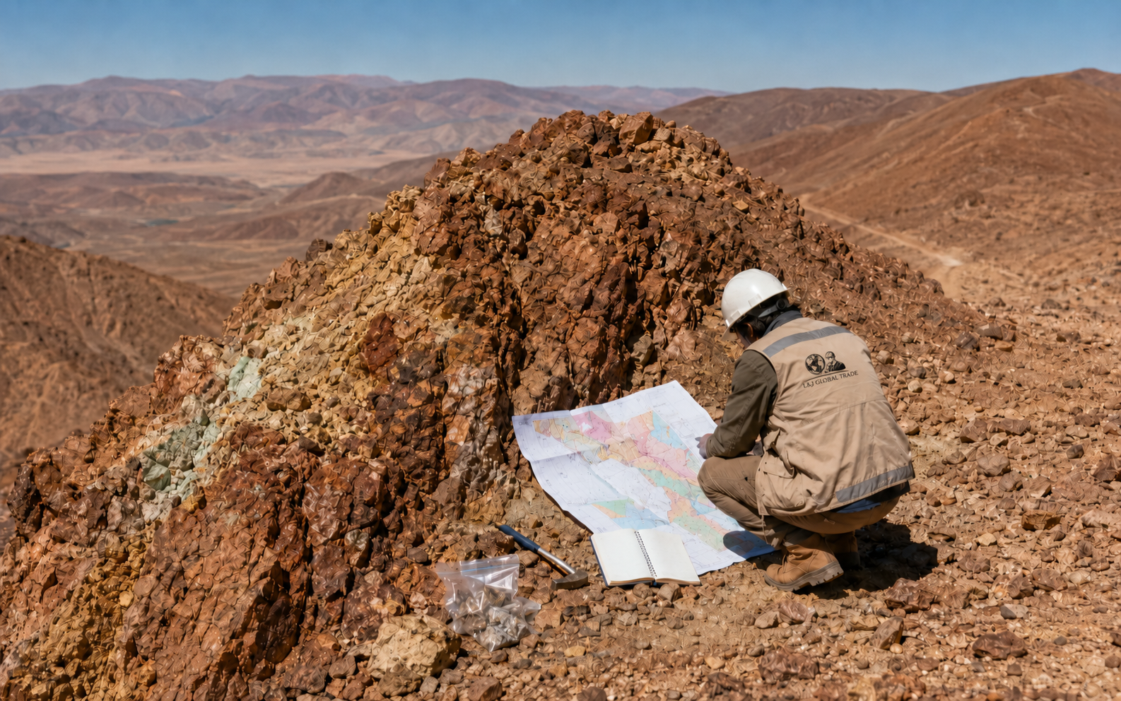 Evaluación geológica preliminar de una pertenencia minera en el norte de Chile